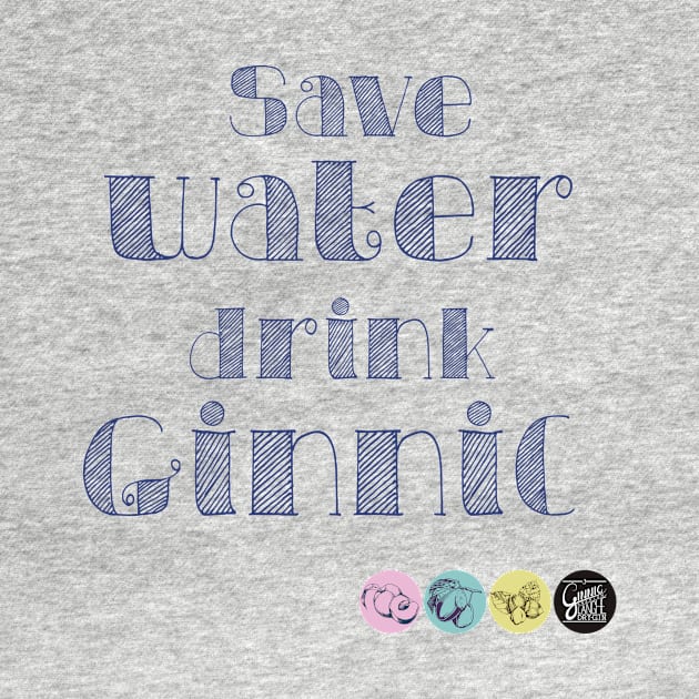 ginnic save water by Binooo